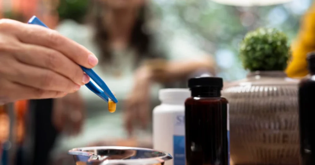 Proprietary blend on supplement label hiding ingredient amounts