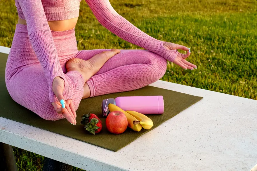 Healthy habits like exercise and yoga help reduce oxidative stress